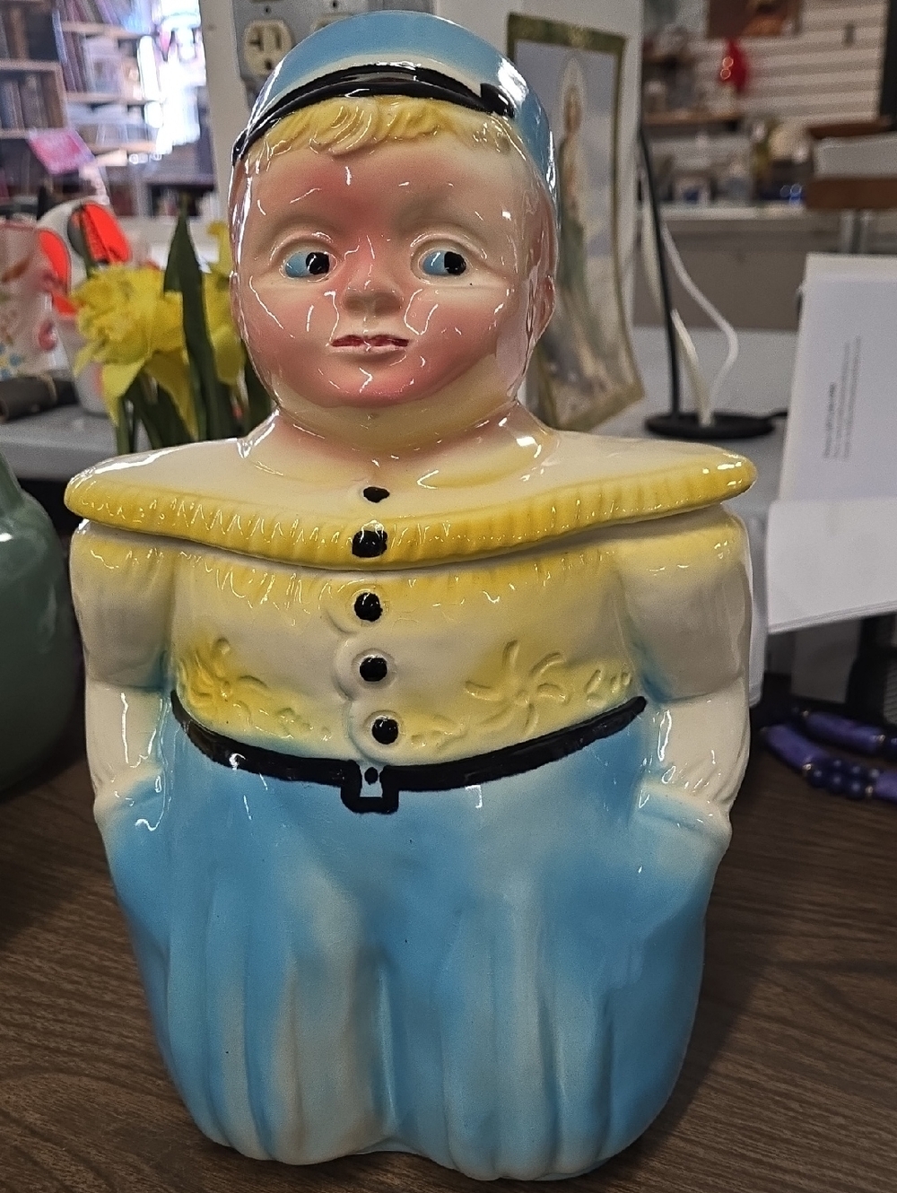 RRP DutchBoy Ceramic Cookie Jar